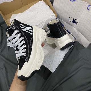 GIÀY M.L.B CHUNKY WHITE BLACK SC [ FULL BOX + FREE SHIP ]