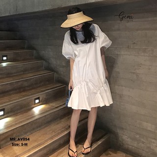 Váy đuôi cá màu xanh