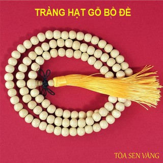 Tràng Hạt Gỗ Bồ Đề - Dùng để đeo cổ hoặc lần tràng niệm Phật