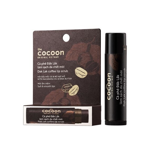 [Chính hãng] [Có sẵn] [Chính hãng] [Có sẵn] Tẩy Tế Bào Chết Môi Cà Phê Đắk Lắk Cocoon Lip Scrub 5g