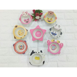 Bát ăn dặm sợi tre nhiều hình dễ thương cho bé
