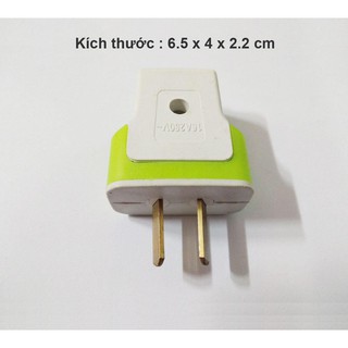 SET 5 PHÍCH CẮM ĐIỆN 2 CHẤU DẸP