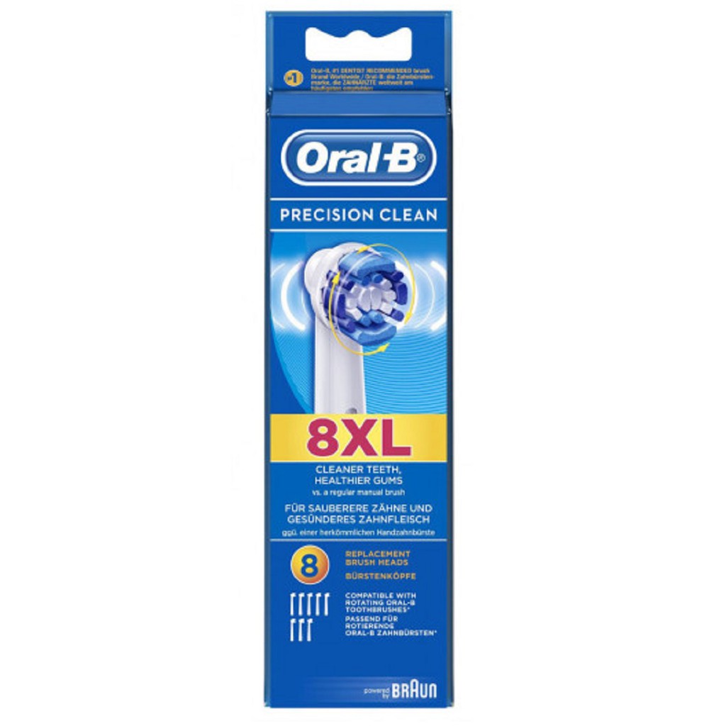 Bộ 8 đầu bàn chải điện Oral-B Precision Clean