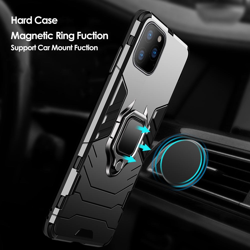 Ốp điện thoại cứng kiểu giáp có giá đỡ nhẫn cho Samsung Galaxy S20 FE Samsung S20 Ultra S8 S9 S10 Plus S10e Lite | BigBuy360 - bigbuy360.vn