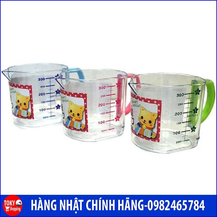 Ca đong chia vạch hình thú 300ml Hàng Nhật