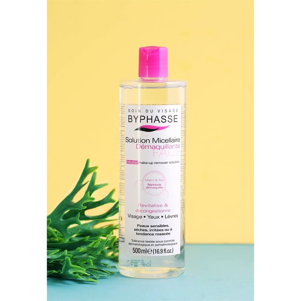 Nước Tẩy Trang BYPHASSE Solution Micellaire Face 500ml