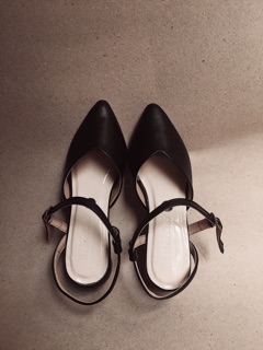 [ SIZE 34-43 ] ẢNH THẬT Mules gót tròn