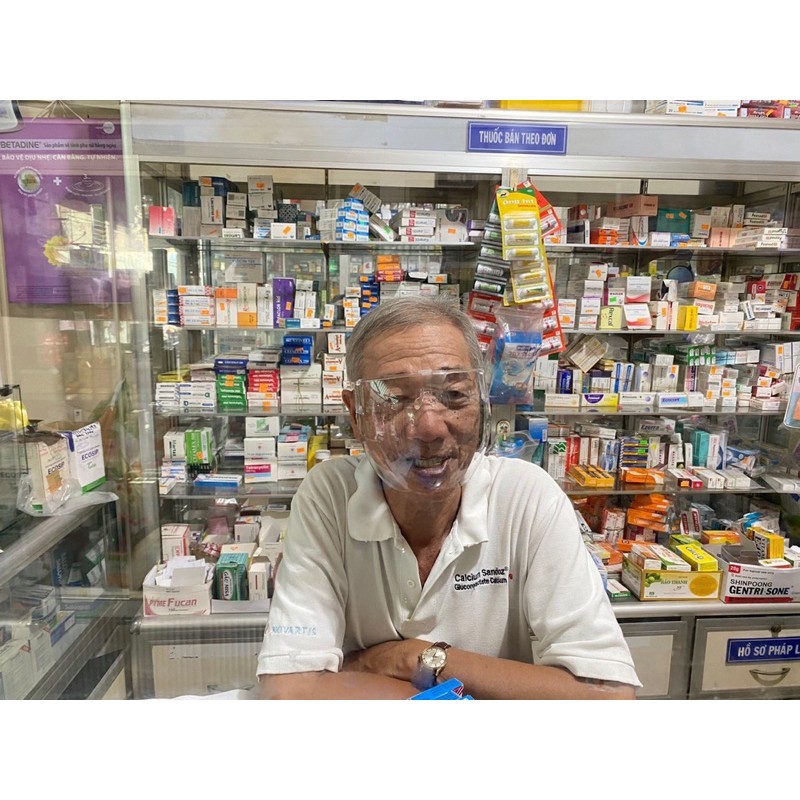 Mặt Nạ Bảo Hộ Kháng Khuẩn Che Kín Khuôn Mặt Kính Mắt Đa Năng | BigBuy360 - bigbuy360.vn