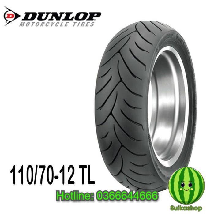 Thanh lý - (Vỏ) Lốp xe máy Dunlop 110/70-12 SCOOTSMART