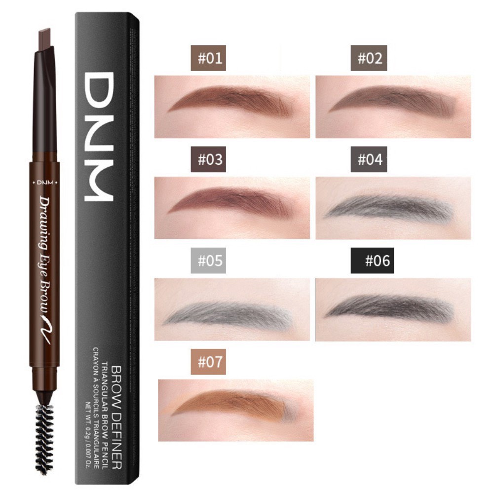 Chì Kẻ Mày 2 Đầu Tiện Dụng, Lâu Trôi DNM Drawing Eye Brow 0.2g [7 màu] - BellaDonna Lily 5
