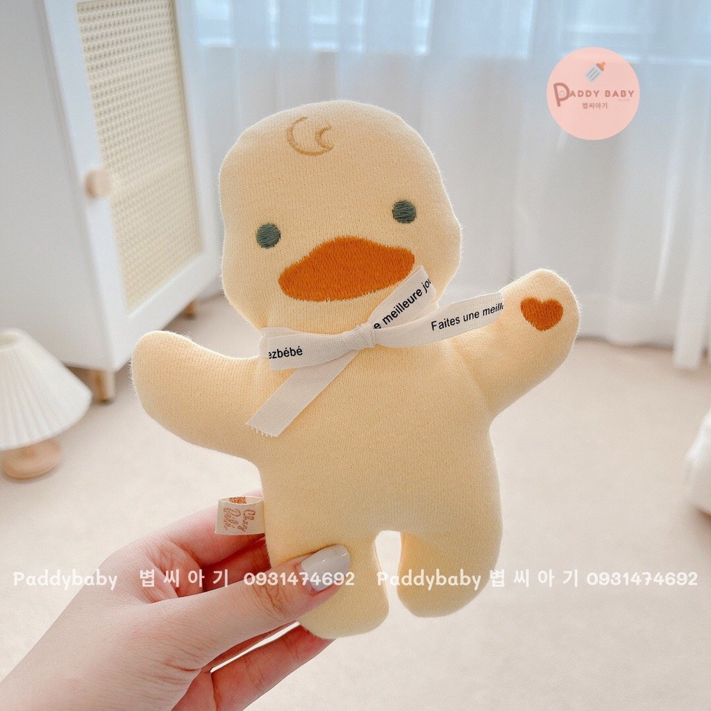 GẤU BÔNG ORGANIC CHEZBEBE  HÀN QUỐC CHO BÉ - MADE IN KOREA