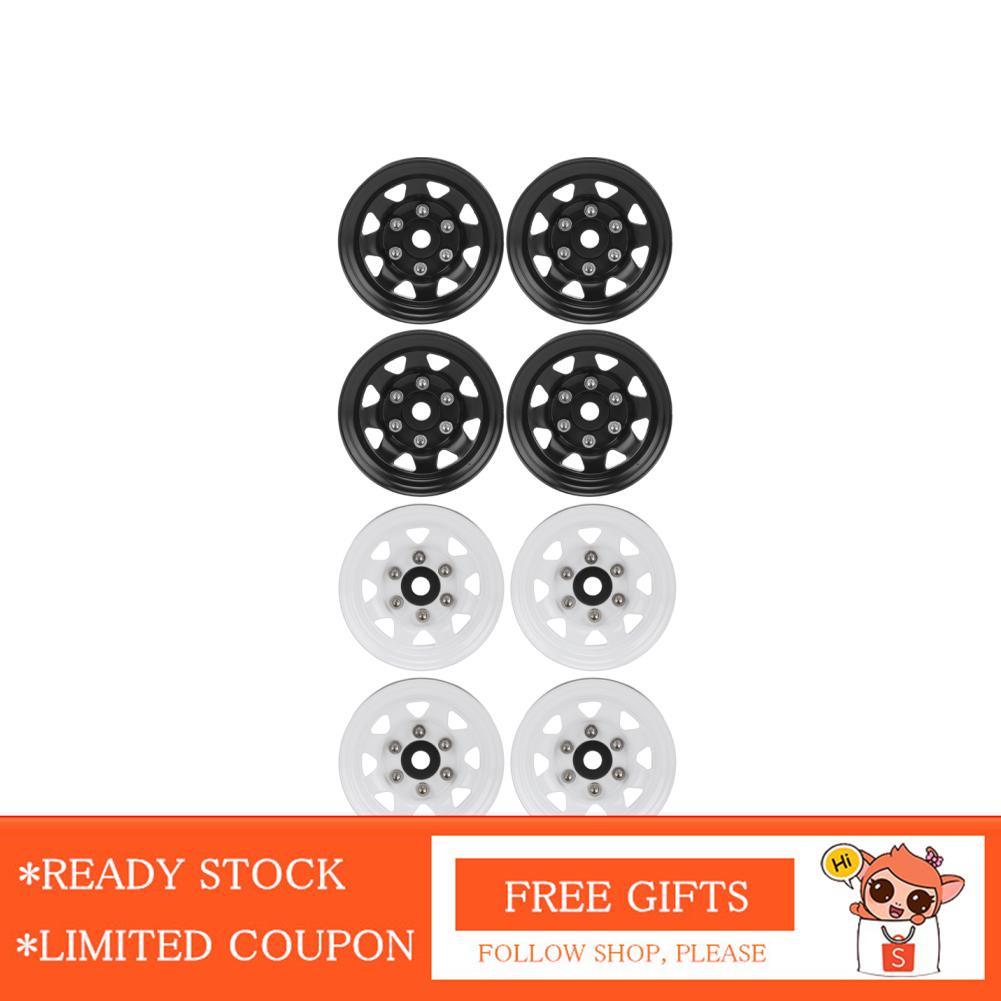 Set 4 trục bánh xe 1.55 Inch chuyên dụng cho xe điều khiển Axial AX90069 Crawlers