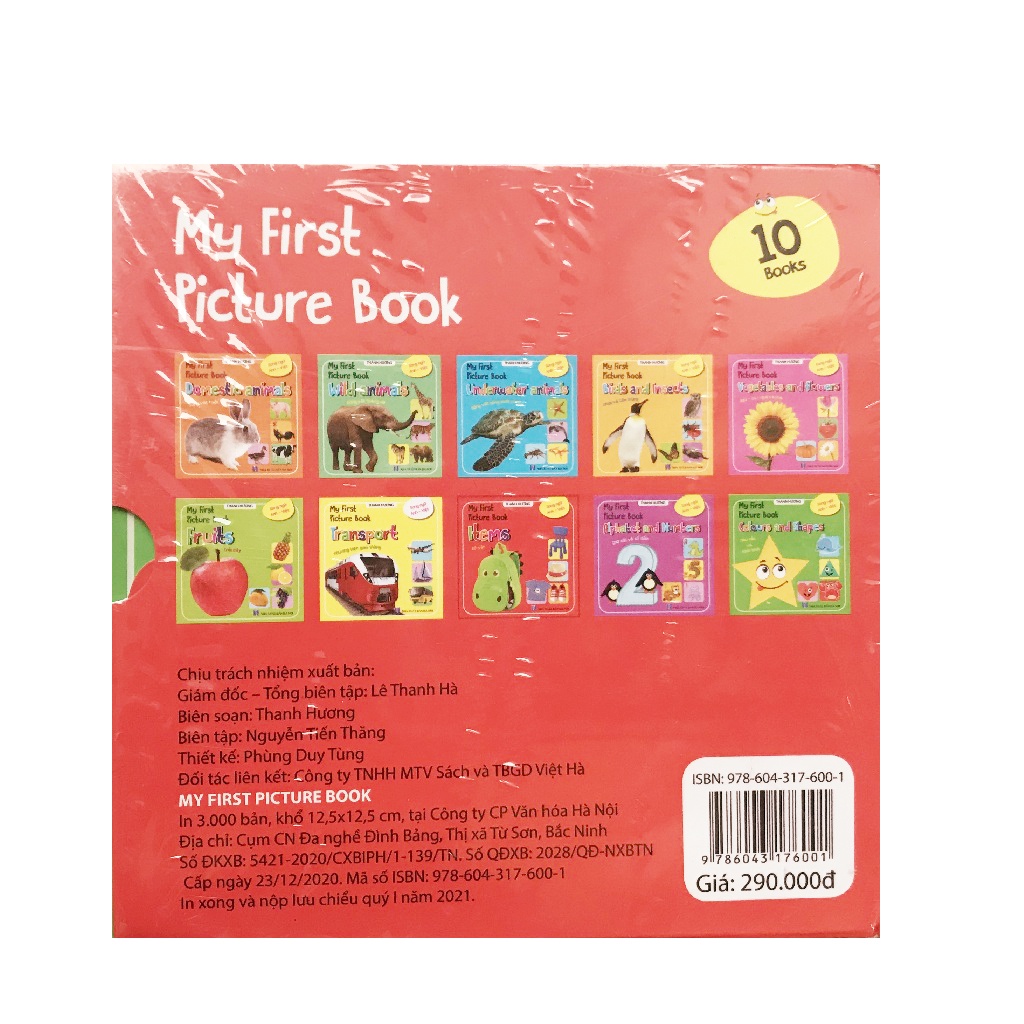 Sách - My First Picture Book - Thư viện hình ảnh đầu tiên song ngữ Anh Việt (Tặng kèm file nghe tiếng Anh)