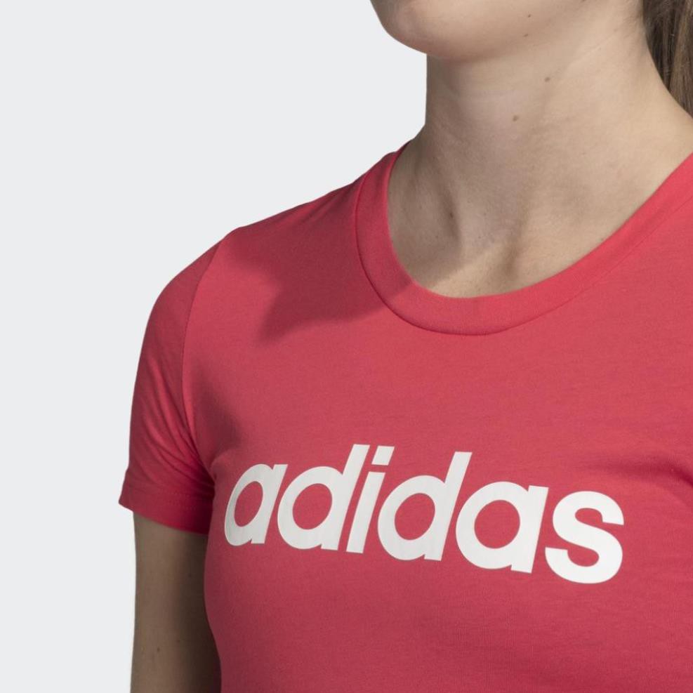 Áo phông adidas NOT SPORTS SPECIFIC Essentials Linear Nữ Màu hồng FM6427 New 👈 💝  ཾ