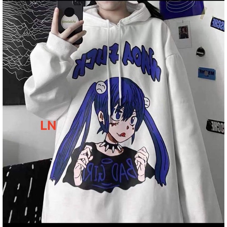 áo hodie cô gái cá tính