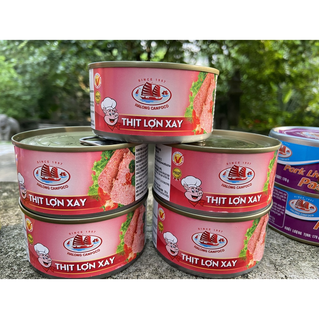 THỊT LỢN XAY HALONG CANFOCO 170G