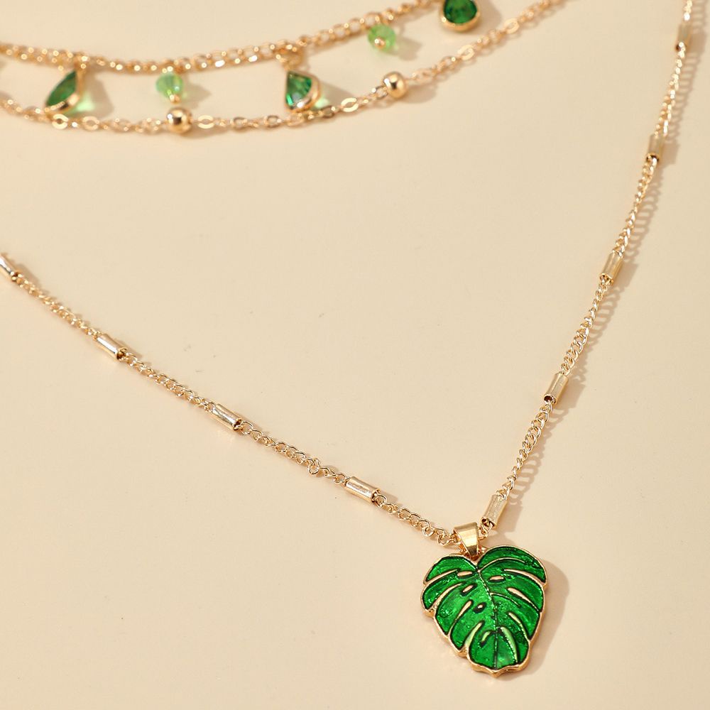 Vòng cổ choker nhiều lớp phối tua rua phong cách cổ điển thanh lịch cho nữ
