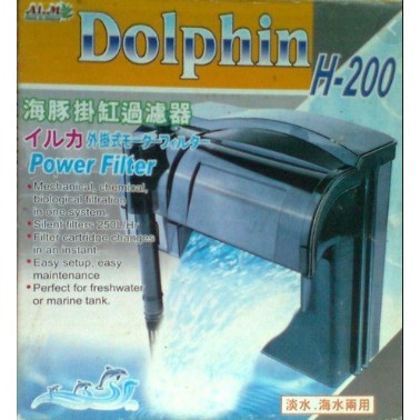 Lọc treo yên tĩnh cho bể cá nươc biển và nước ngọt dolphin