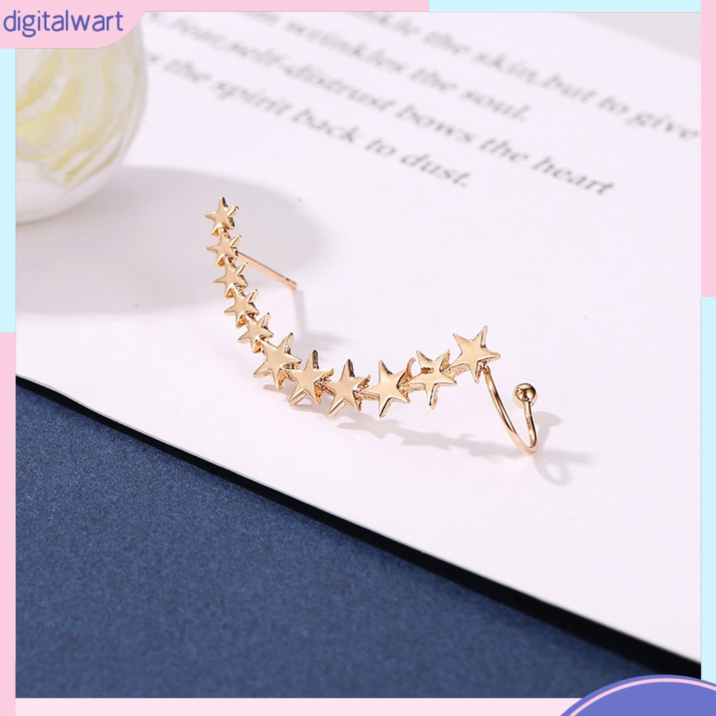 Khuyên vành tai hình ngôi sao năm cánh thời trang cho nữ