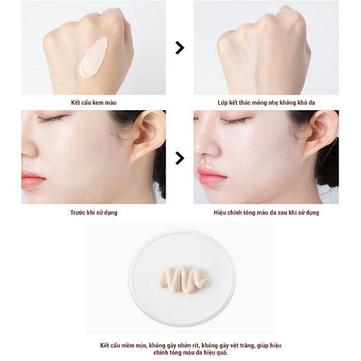 [Auth Hàn] Kem Chống Nắng Innisfree Nâng Tông Kiềm Dầu No Sebum Tone Up SPF35 PA+++ Mẫu Mới 2019