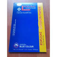 Giấy than gtar/kokusai xanh100 tờ/hộp)