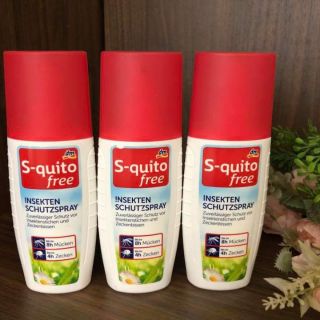 Xịt chống muỗi và côn trùng đốt S-quito Free, autan