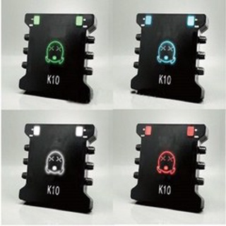 Combo Sound Card sd  K10    Và Micro Thu Âm IS max  pro26