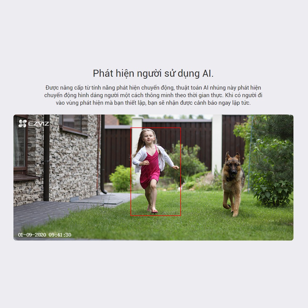 Camera IP Wifi EZVIZ C3N 2.0 Megapixel CS-CV310 Màu ban đêm. Công nghệ AI phát hiện người- Hàng Chính Hãng - BH 24T | BigBuy360 - bigbuy360.vn