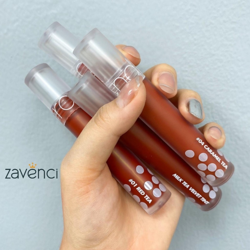Son Kem Lì ROMAND Milk Tea Velvet Tint Bền Màu Hương Chocolate ( 4g ) | BigBuy360 - bigbuy360.vn