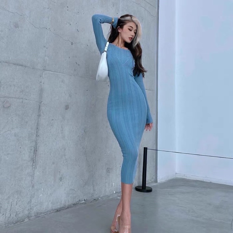 ĐẦM BODY THUN GÂN SIÊU ĐẸP