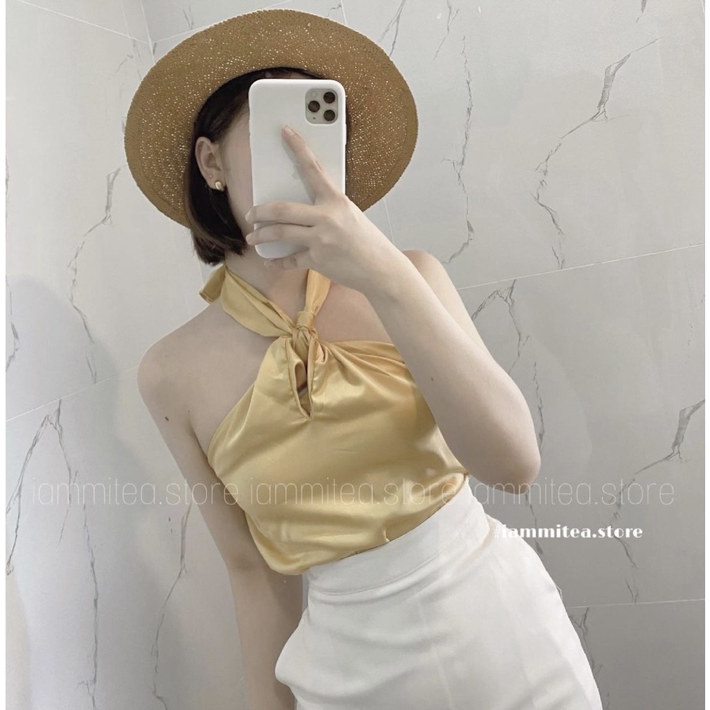 Simmin Top - Áo yếm siêu tiểu thư siêu xinh