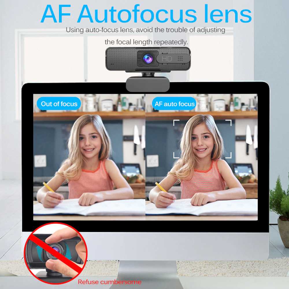 Webcam Tishric Tự Động Lấy Nét 1080p Với Mic - H701 | BigBuy360 - bigbuy360.vn