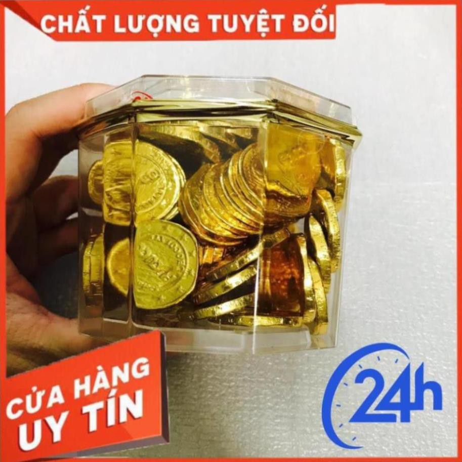 KẸO SOCOLA ĐỒNG TIỀN - hộp 210gr