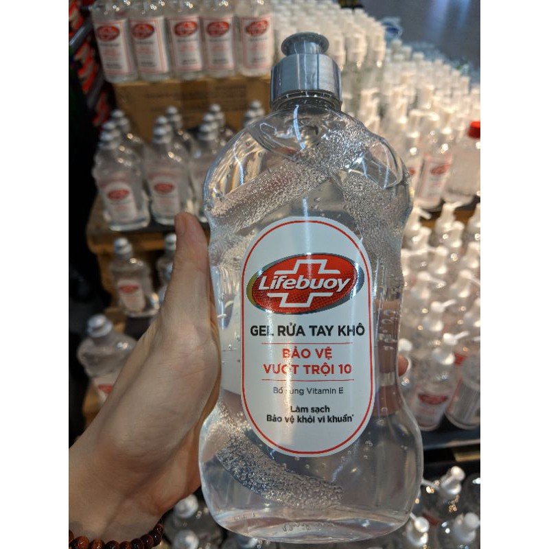 HO.T GEL .RỬA.TAY.KHÔ.LIFEBUOY.500ML