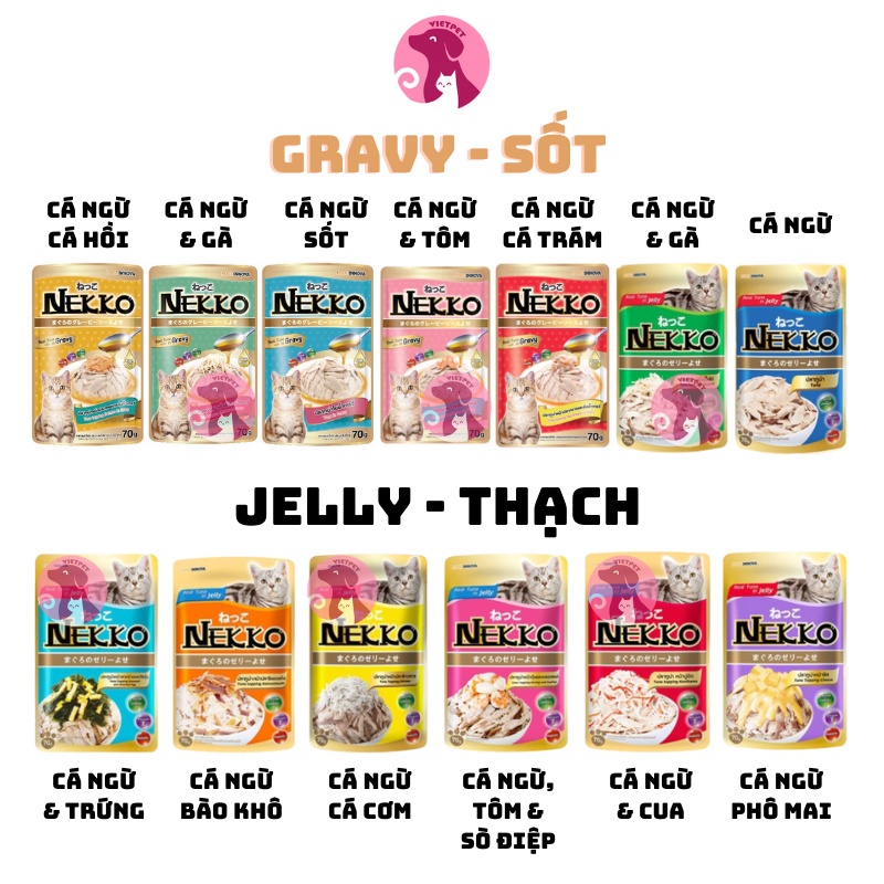 Pate Nekko Cho Mèo 70g