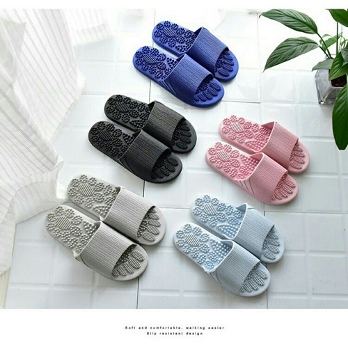 Dép gai mềm massage chân siêu êm ái, thoải mái, chống trơn trượt đi trong nhà tắm - DL191