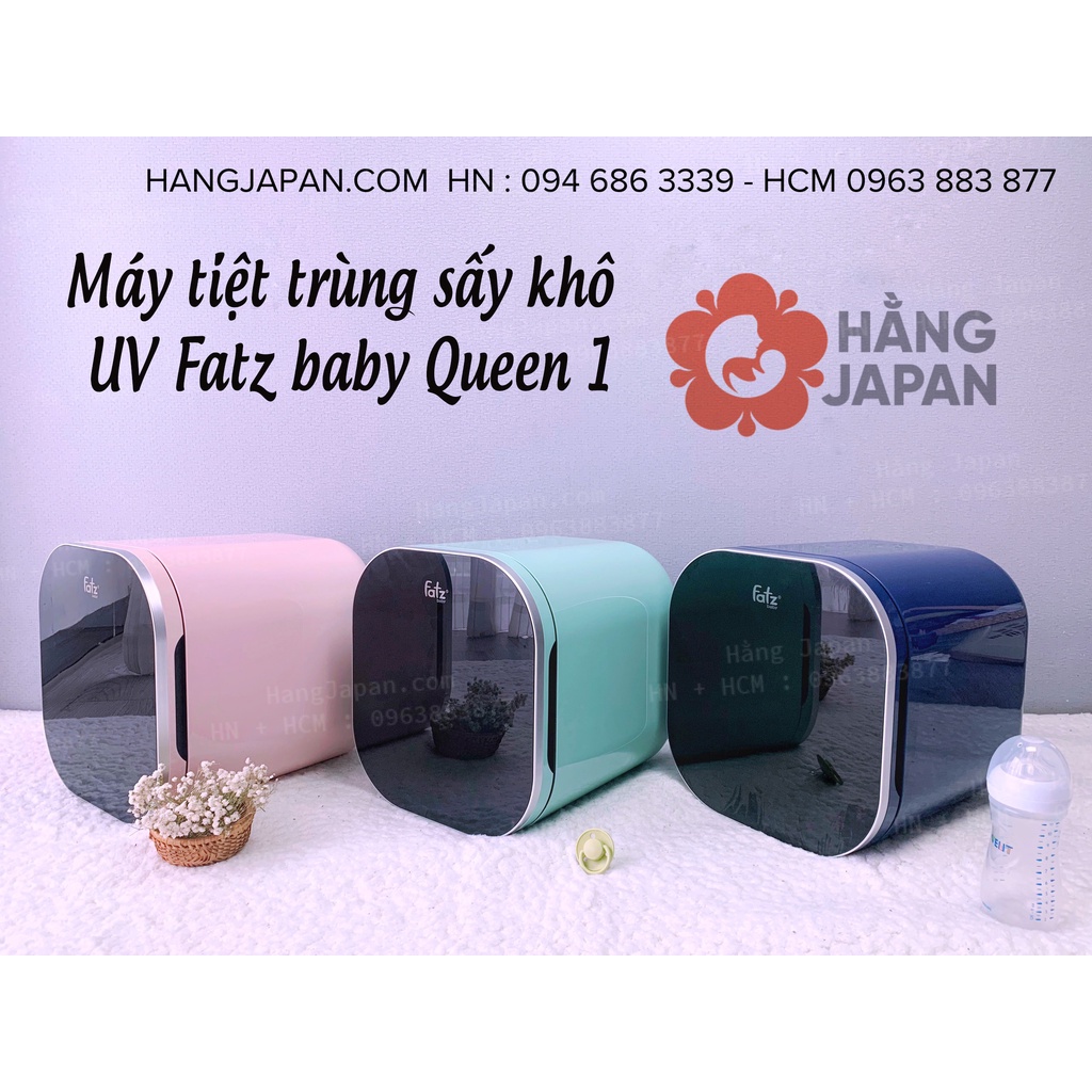 Máy tiệt trùng sấy khô bằng tia UV Fatz Baby Queen 1 FB4716CY - Diệt khuẩn tối ưu, bảo hành chính hãng 1 năm