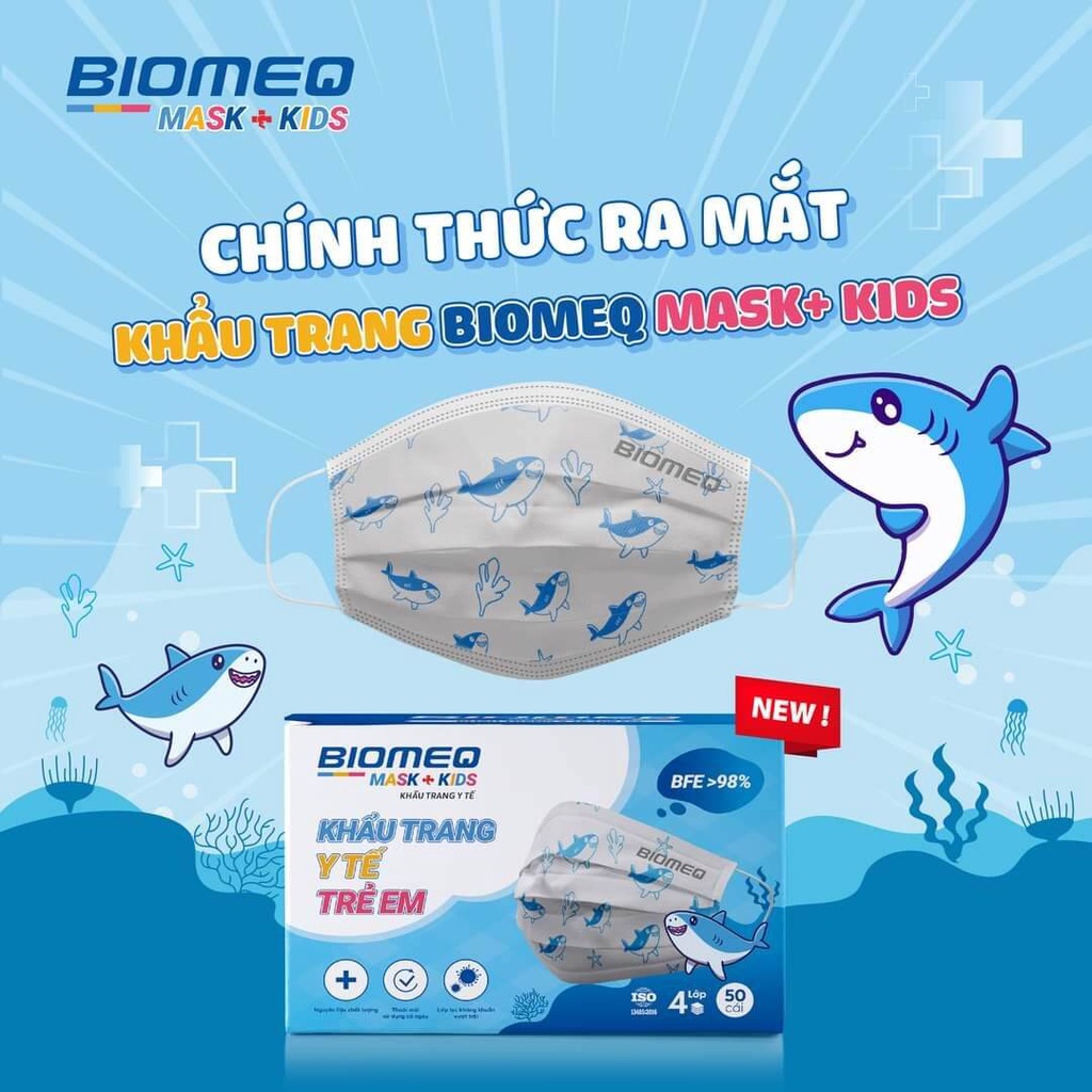 Khẩu trang y tế BIOMEQ MASK số lượng thùng các loại - MEDICAL