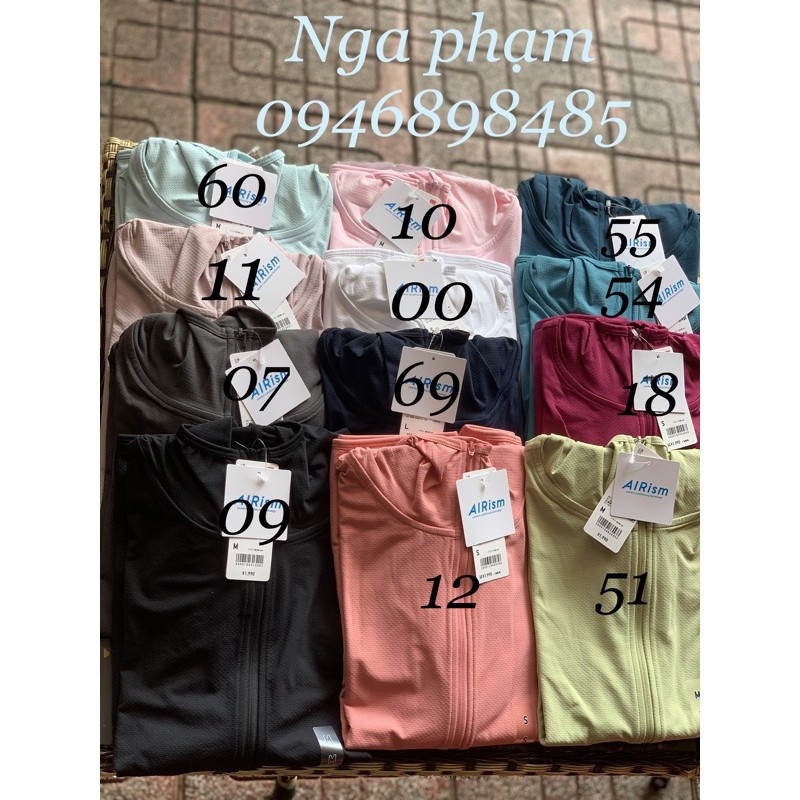 HÀNG CÓ SẴN MẪU 2021 ÁO CHỐNG NẮNG UNIQLO CHÍNH HÃng Xịn3