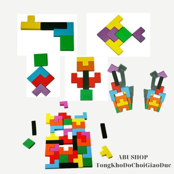 Đồ Chơi Trẻ Em FREESHIP Đồ Chơi Xếp Hình, Thông Minh, An Toàn Cho Bé A19