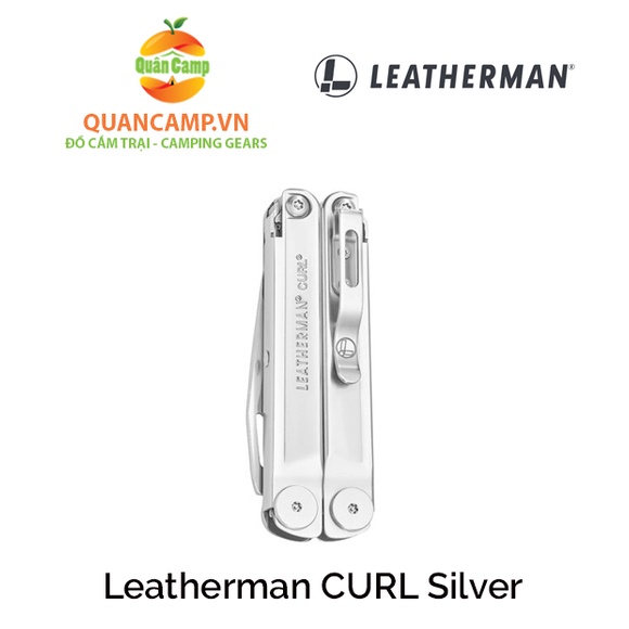 Dụng cụ cầm tay đa năng Leatherman CURL - Silver - 15 tools - Bảo hành chính hãng 25 năm