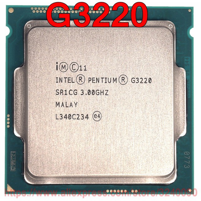 CPU G3220 Tháo máy và các mã H81