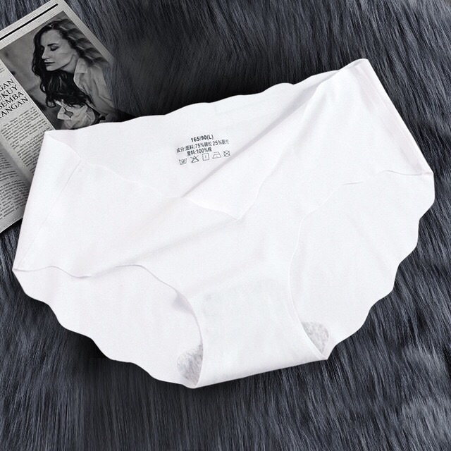  Quần Lót Nữ Đúc Su Viền Sóng Thun Lạnh-Không Đường May QLU23 | BigBuy360 - bigbuy360.vn