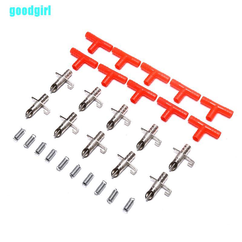 10 bộ vòi uống nước tự động cho thỏ cưng