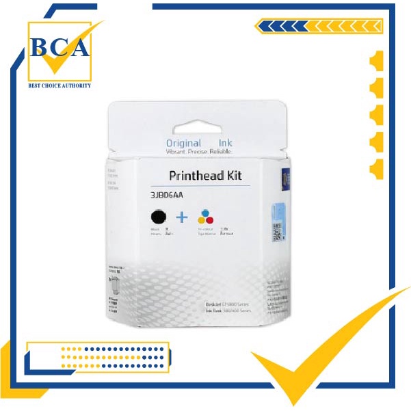 Đầu phun HP GT51/GT52 2-pack Black/Tri-color Printhead Replacement Kit 3JB06AA dùng cho máy in HP  Ink Tank 115/315/415