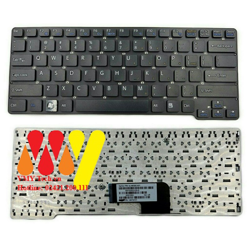 Bàn Phím Laptop Sony Vaio CW VPC-CW13FX VPCCW13FX