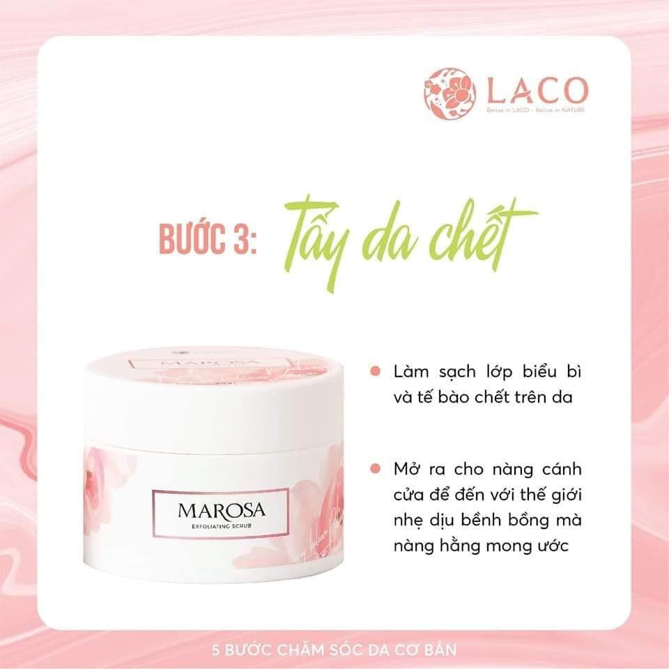 Tẩy tế bào chết LACO 80g cho làn da sạch mềm mịn