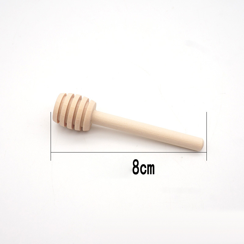 Que Gỗ Khuấy Mật Ong 8cm Thiết Kế Tiện Dụng