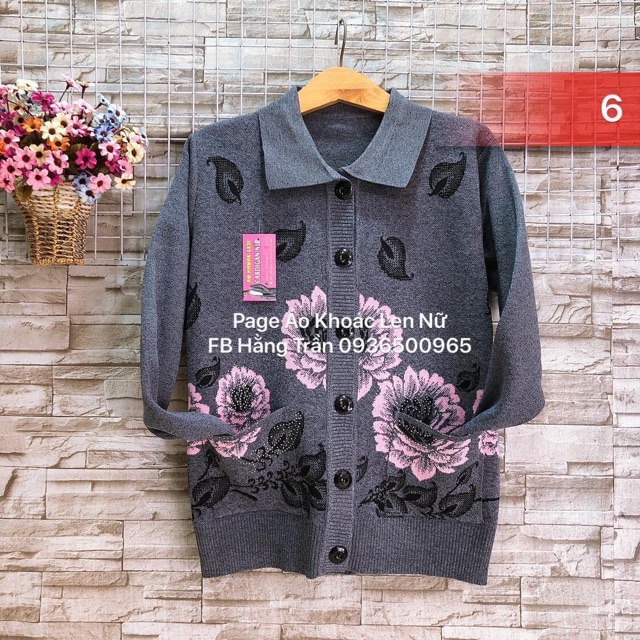 Áo khoác len cho người lớn tuổi từ 45 kg đến 75kg. | BigBuy360 - bigbuy360.vn