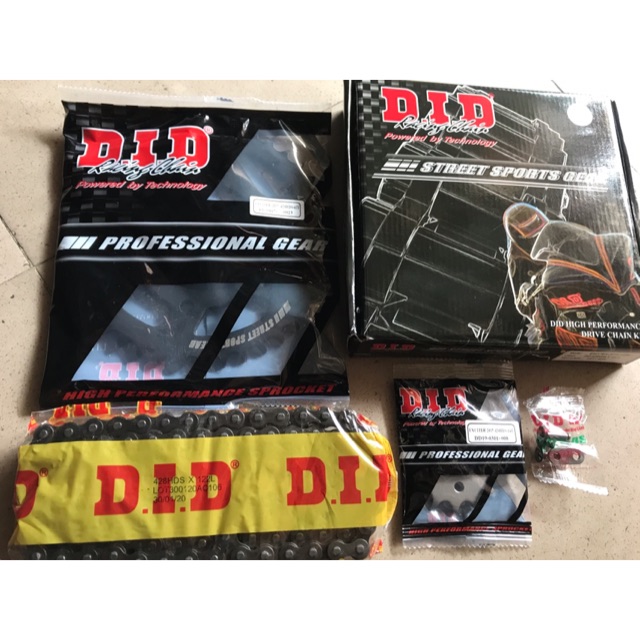NSD-Nhông sên dĩa xe Exciter 150  DID THÁI LAN